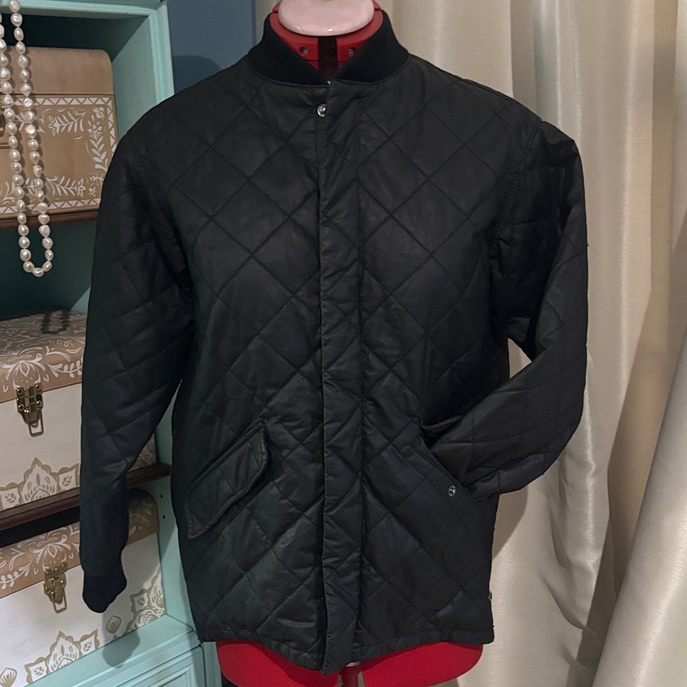 Small Madewell Quilted Leather-look Jacket - Picture 4 of 5